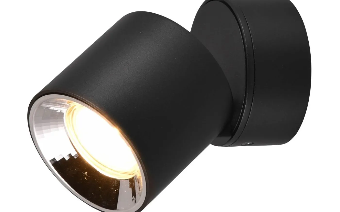 Guayana Spotlight 1-dels GU10 mattsvart