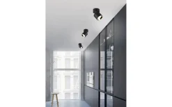 Guayana Spotlight 1-dels GU10 mattsvart