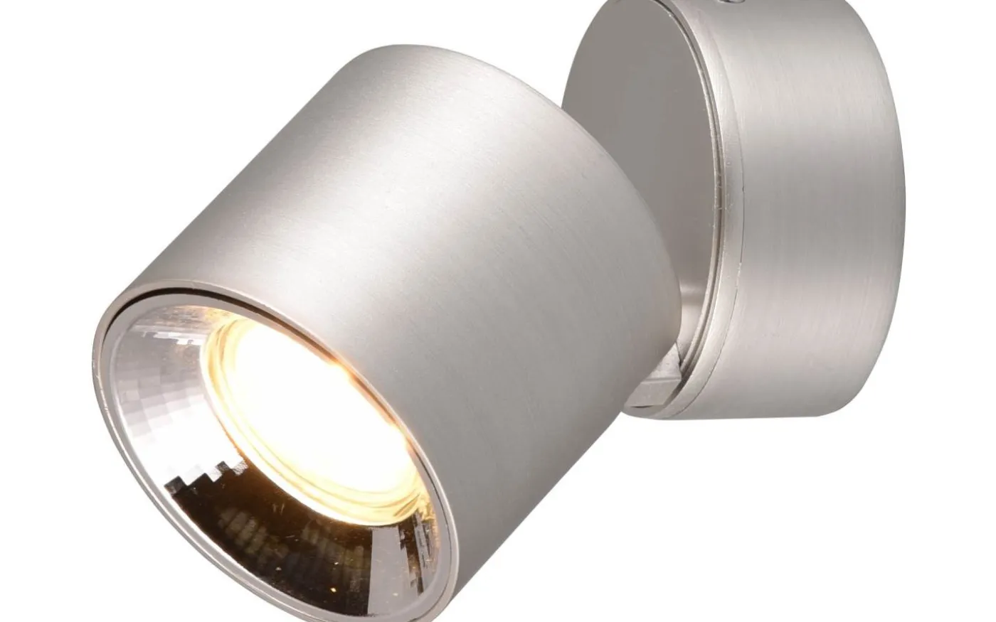 Guayana Spotlight 1-dels GU10 borstad aluminium