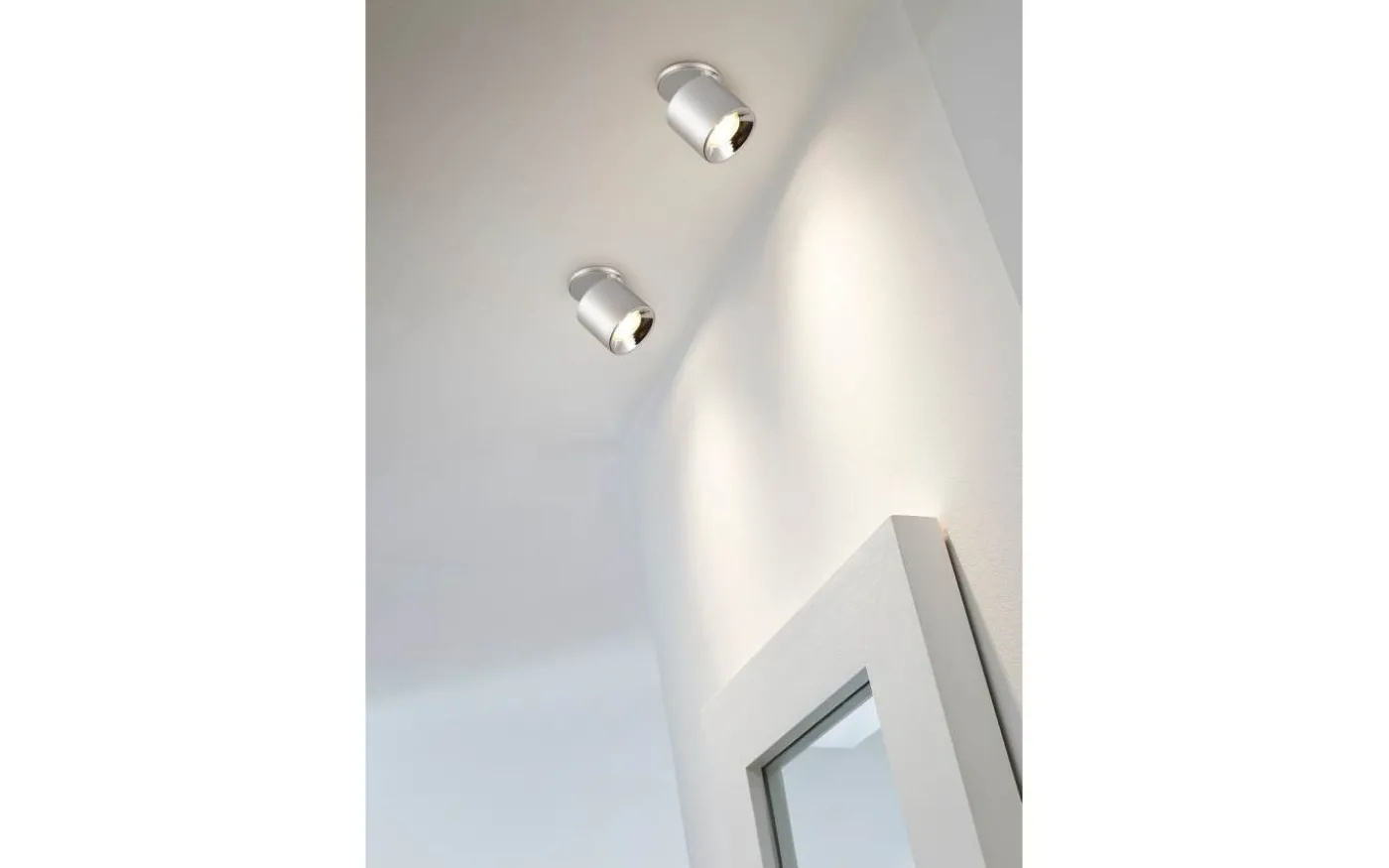 Guayana Spotlight 1-dels GU10 borstad aluminium