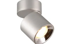 Guayana Spotlight 1-dels GU10 borstad aluminium