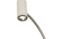 Gusto Golvlampa 135cm LED 5W 3000K Vit/Krom