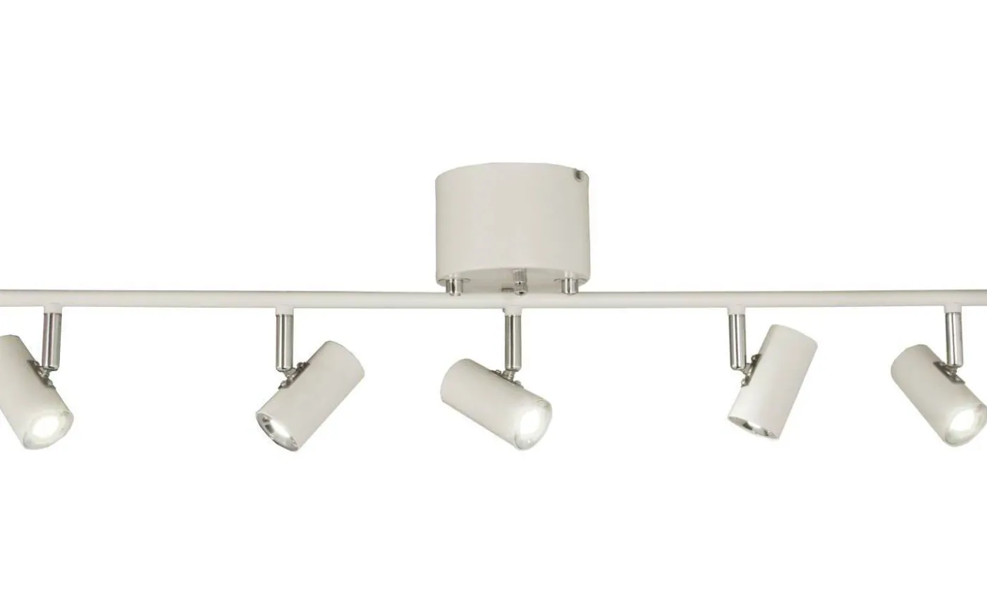 Gusto Takspotlight 80cm LED 5x5W 3000K Vit/Krom