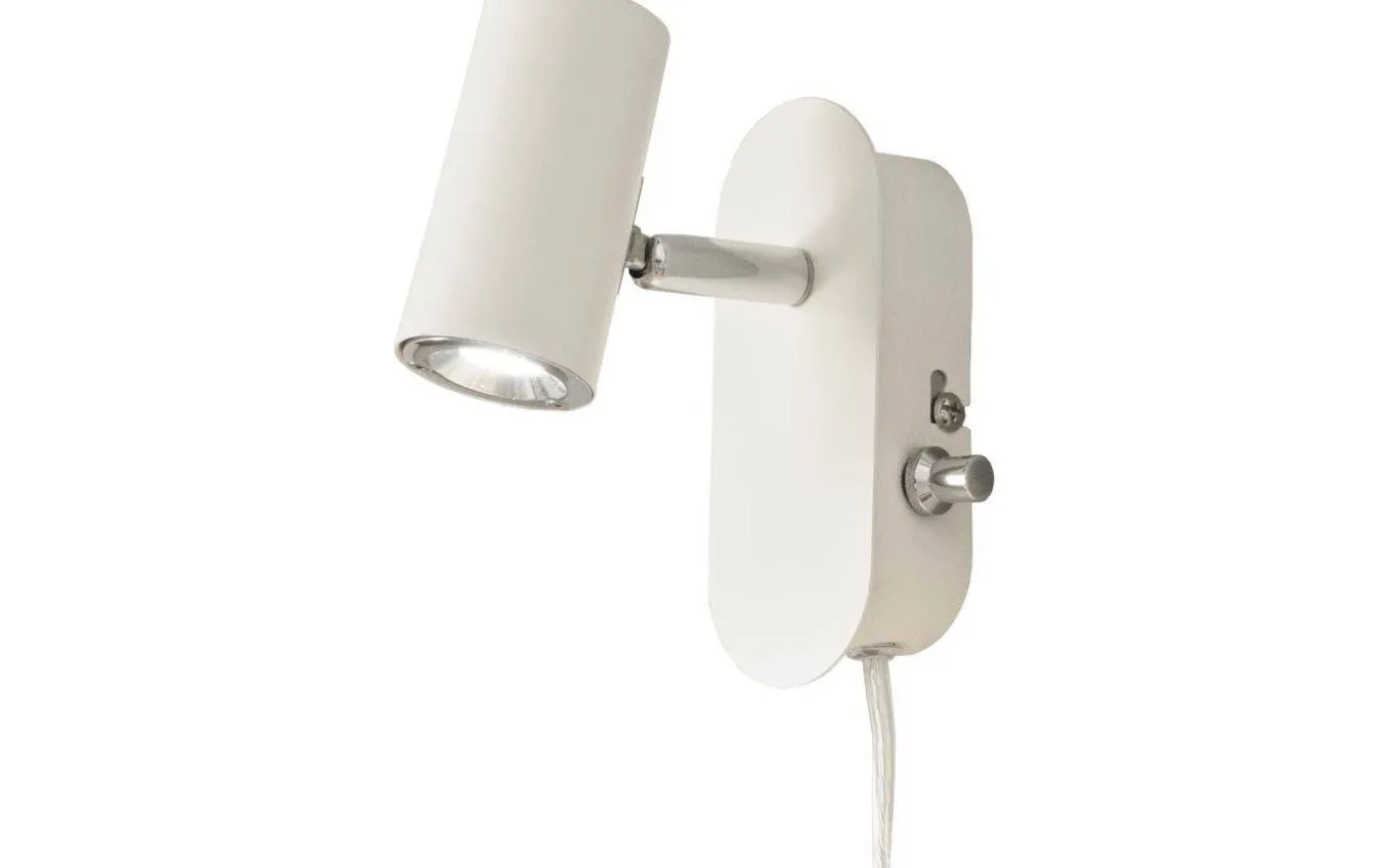 Gusto Väggspotlight LED 5W 3000K Vit/Krom