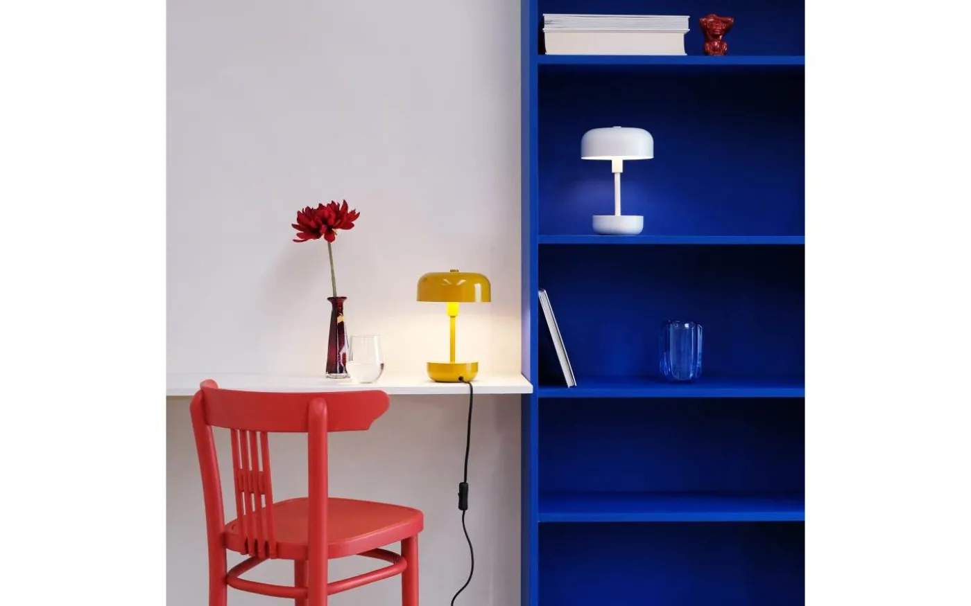 Haipot Bordslampa 26cm Currygul