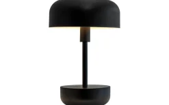 Haipot Uppladdningsbar Bordslampa 26cm LED 3000K 3W Svart IP44