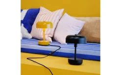 Haipot Uppladdningsbar Bordslampa 26cm LED 3000K 3W Svart IP44