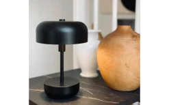 Haipot Uppladdningsbar Bordslampa 26cm LED 3000K 3W Svart IP44