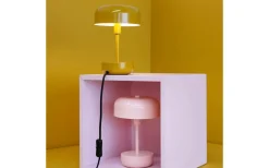 Haipot Uppladdningsbar Bordslampa 26cm LED 3000K 3W Rosa IP44