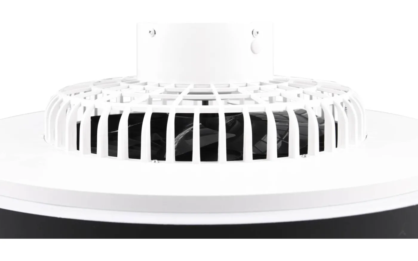 Halmstad Takfläkt 58cm LED mattsvart stjärnljus