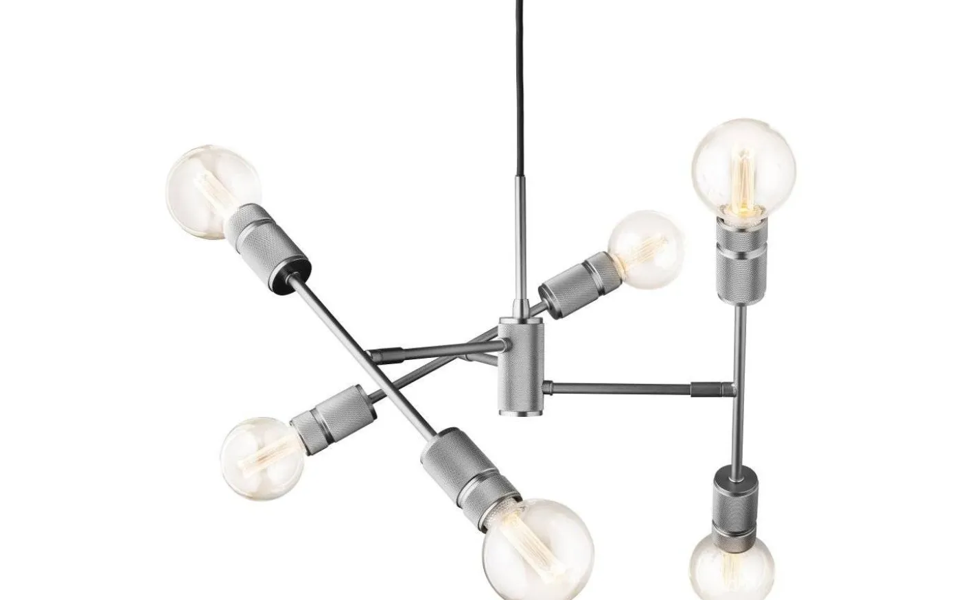 Halo Taklampa 53cm Gun Black