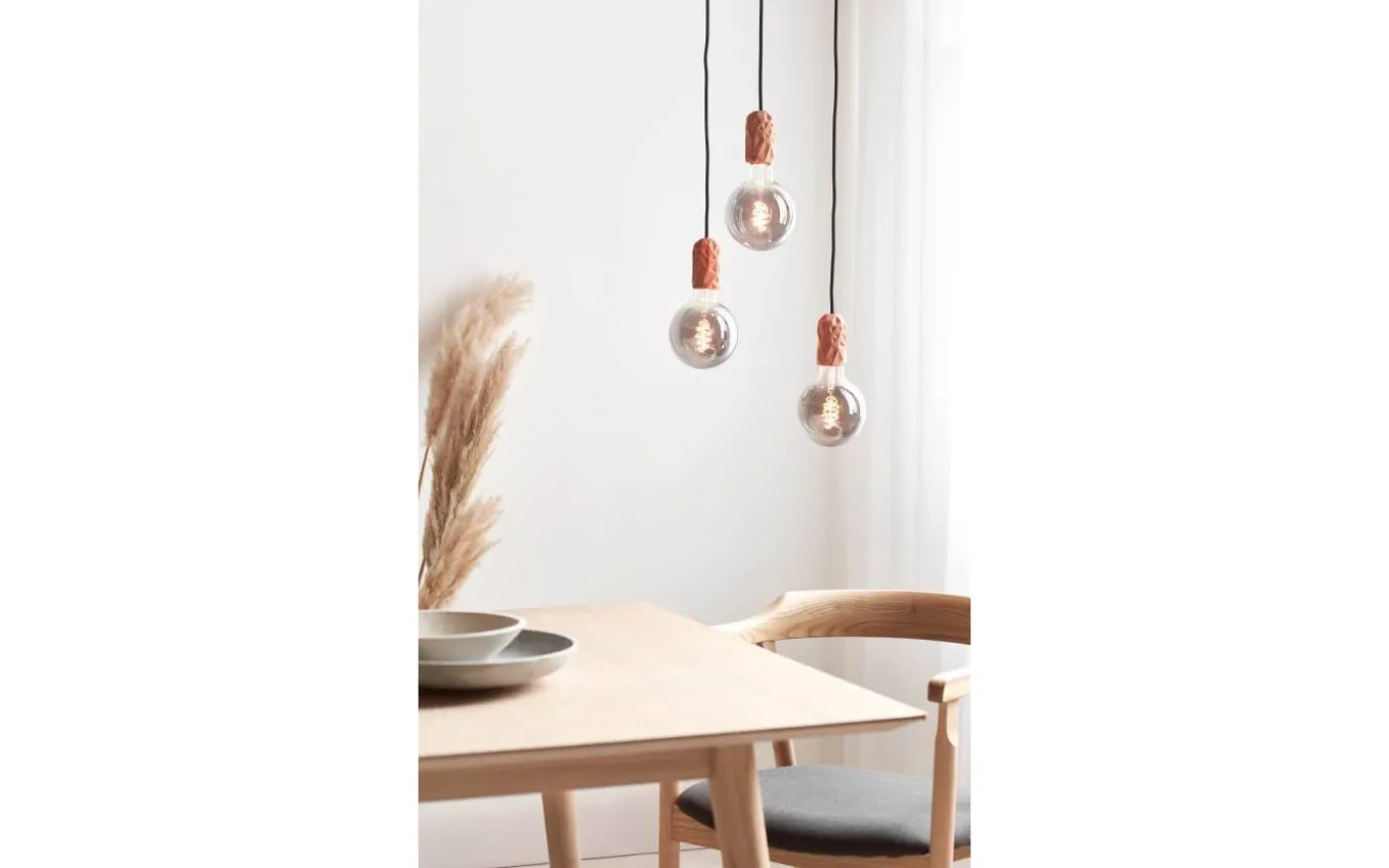 Hang Fönsterlampa Terracotta