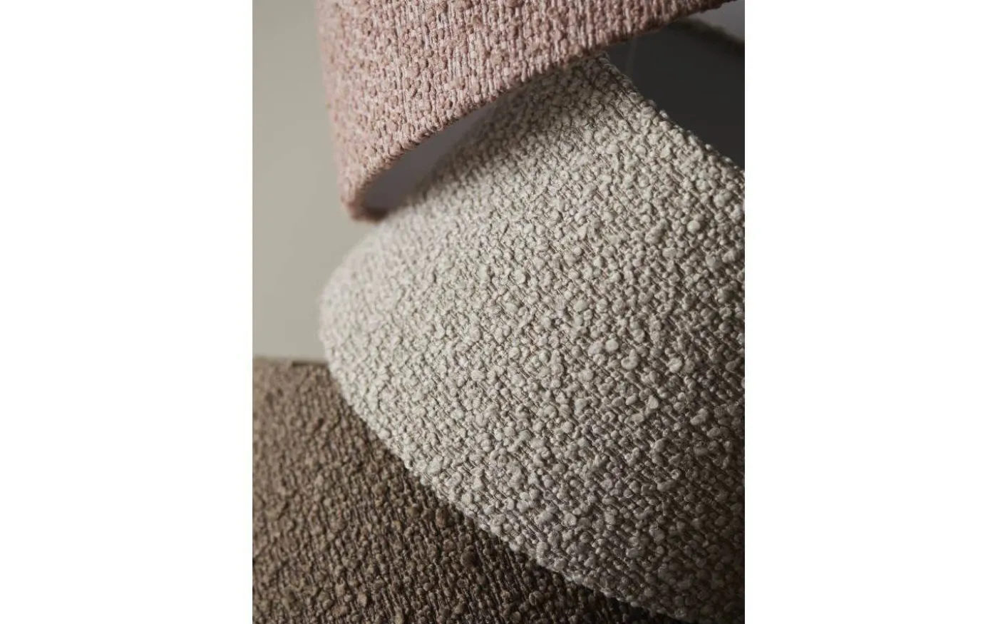 Hanna Lampskärm Ø26cm Bouclé Beige