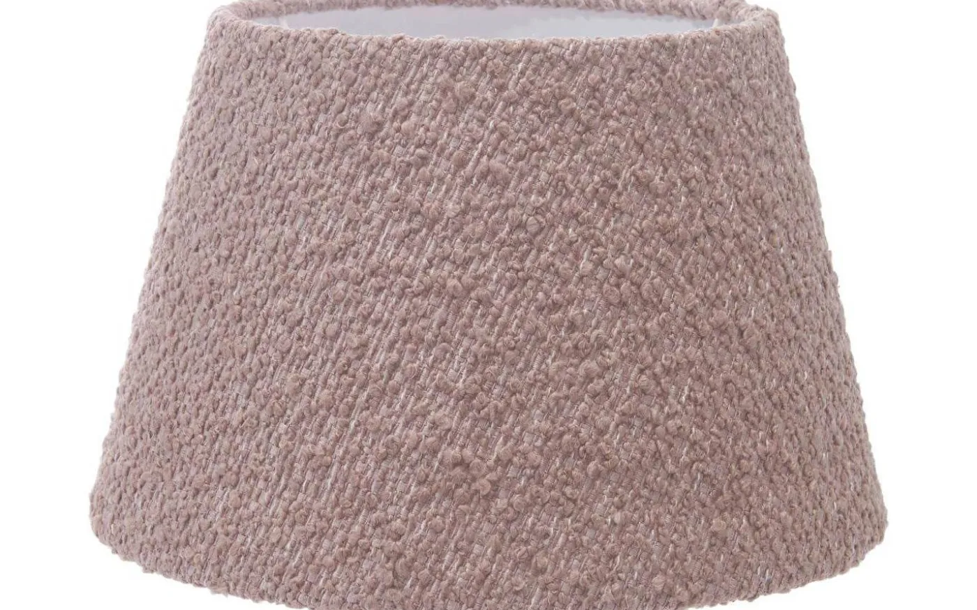 Hanna Lampskärm Ø19cm Bouclé Rosa