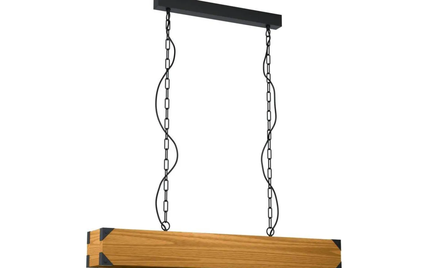 Harborough Taklampa 90cm 4L Svart