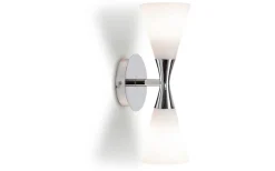 Harlekin Duo Vägglampa Krom