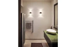 Harlekin Duo Vägglampa Krom