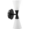 Harlekin Duo Vägglampa Svart