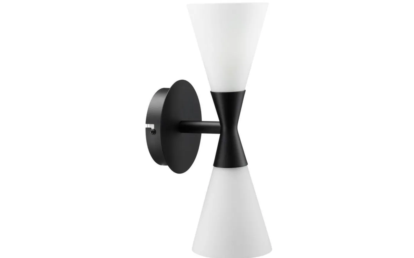 Harlekin Duo Vägglampa Svart