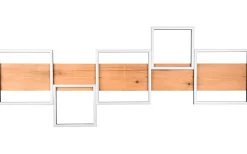 Harper Plafond LED 115cm mattsvart/trä