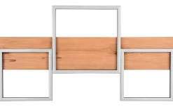 Harper Plafond LED 65cm mattsvart/trä