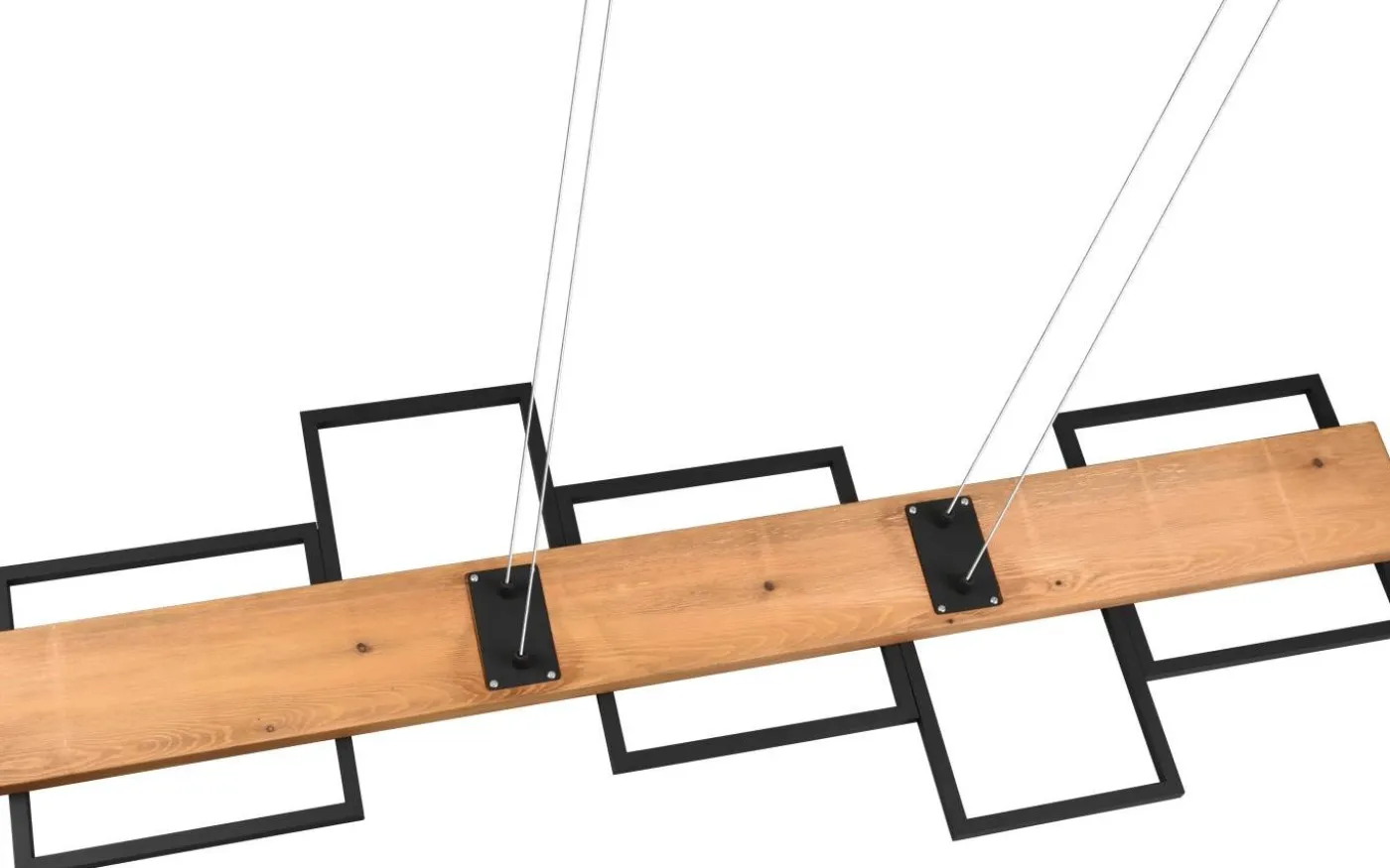 Harper Takpendel LED matt svart/trä