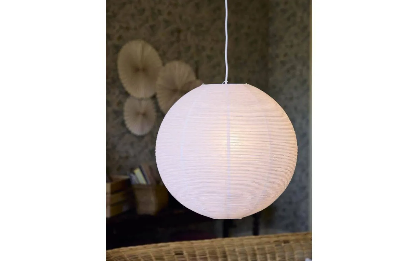 Haru Takskärm 50cm Vit