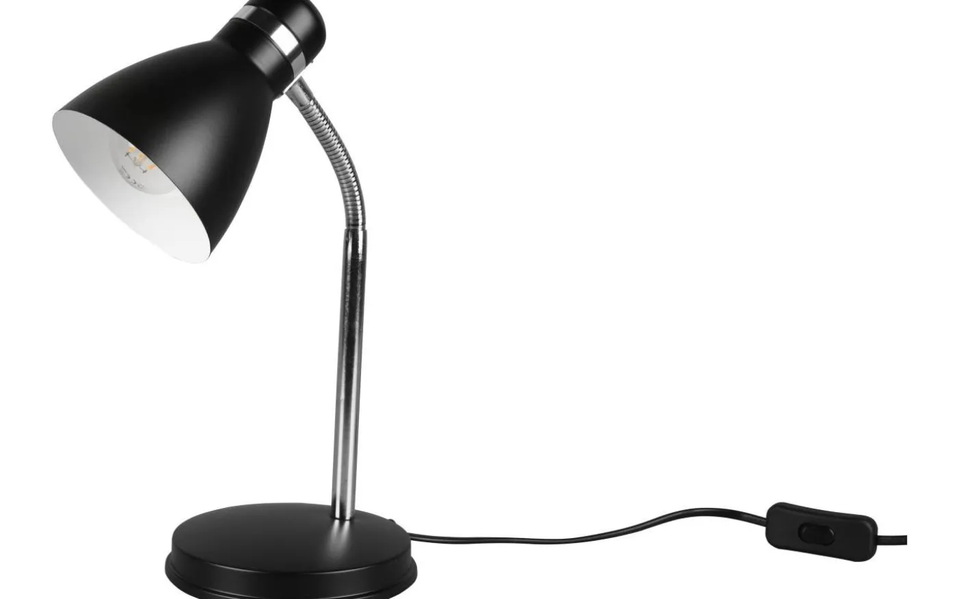 Harvey Skrivbordslampa E27 mattsvart