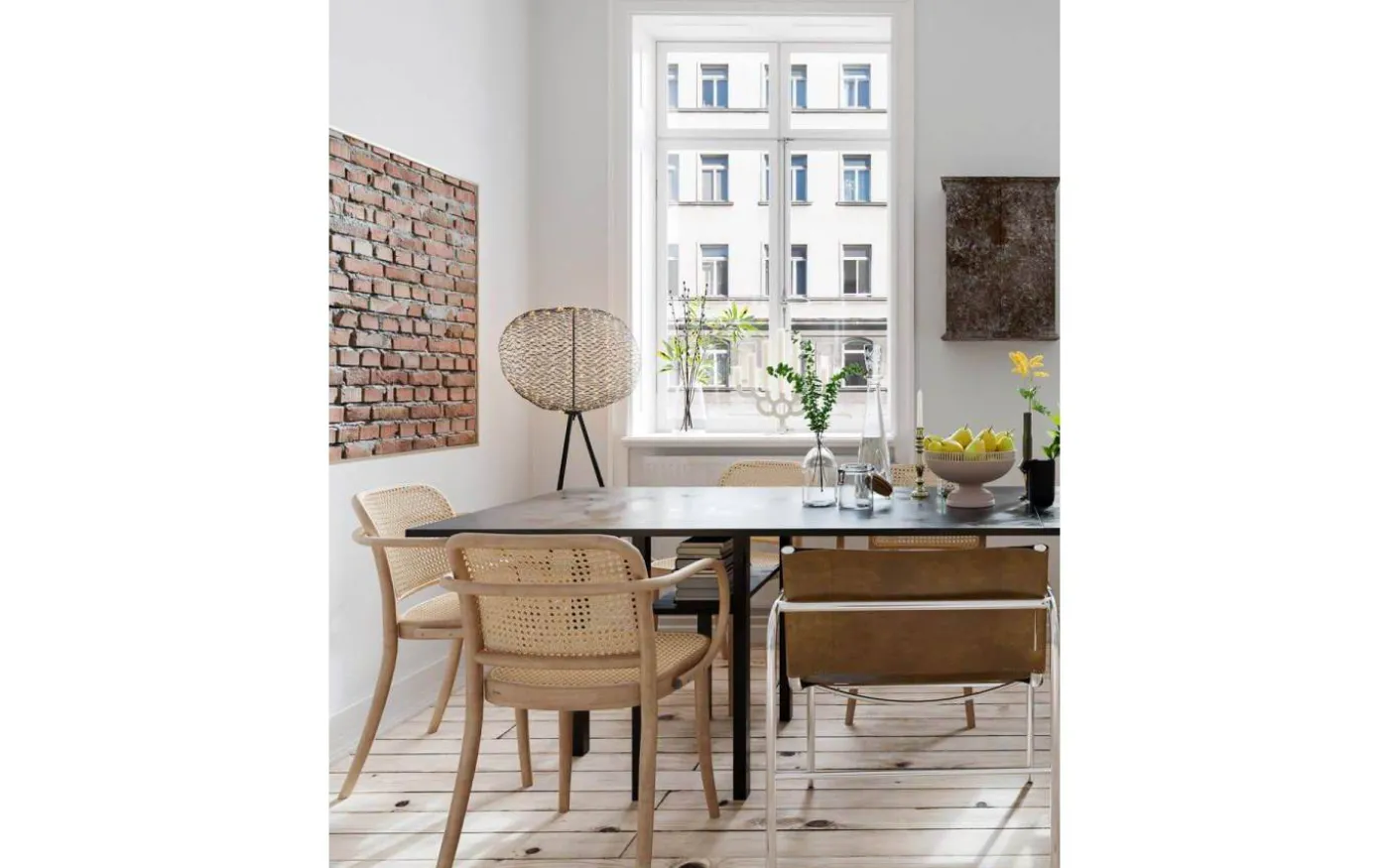 Hayden Golvlampa LED 160cm Matt Svart