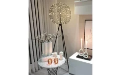 Hayden Golvlampa LED 160cm Matt Svart