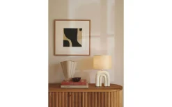 Haze Bordslampa 42cm Beige