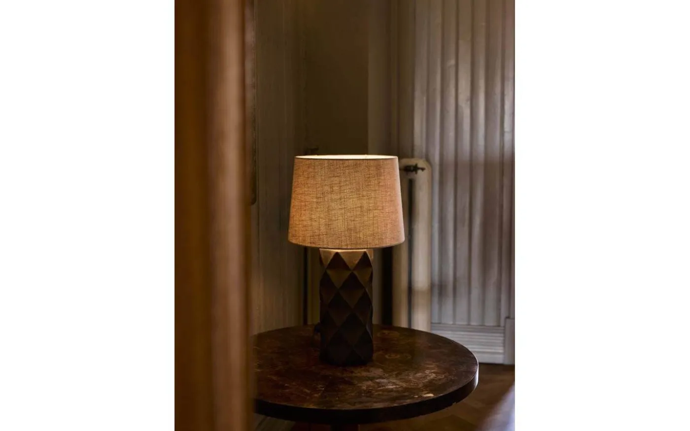 Hazel Lampfot Anthracite 43cm