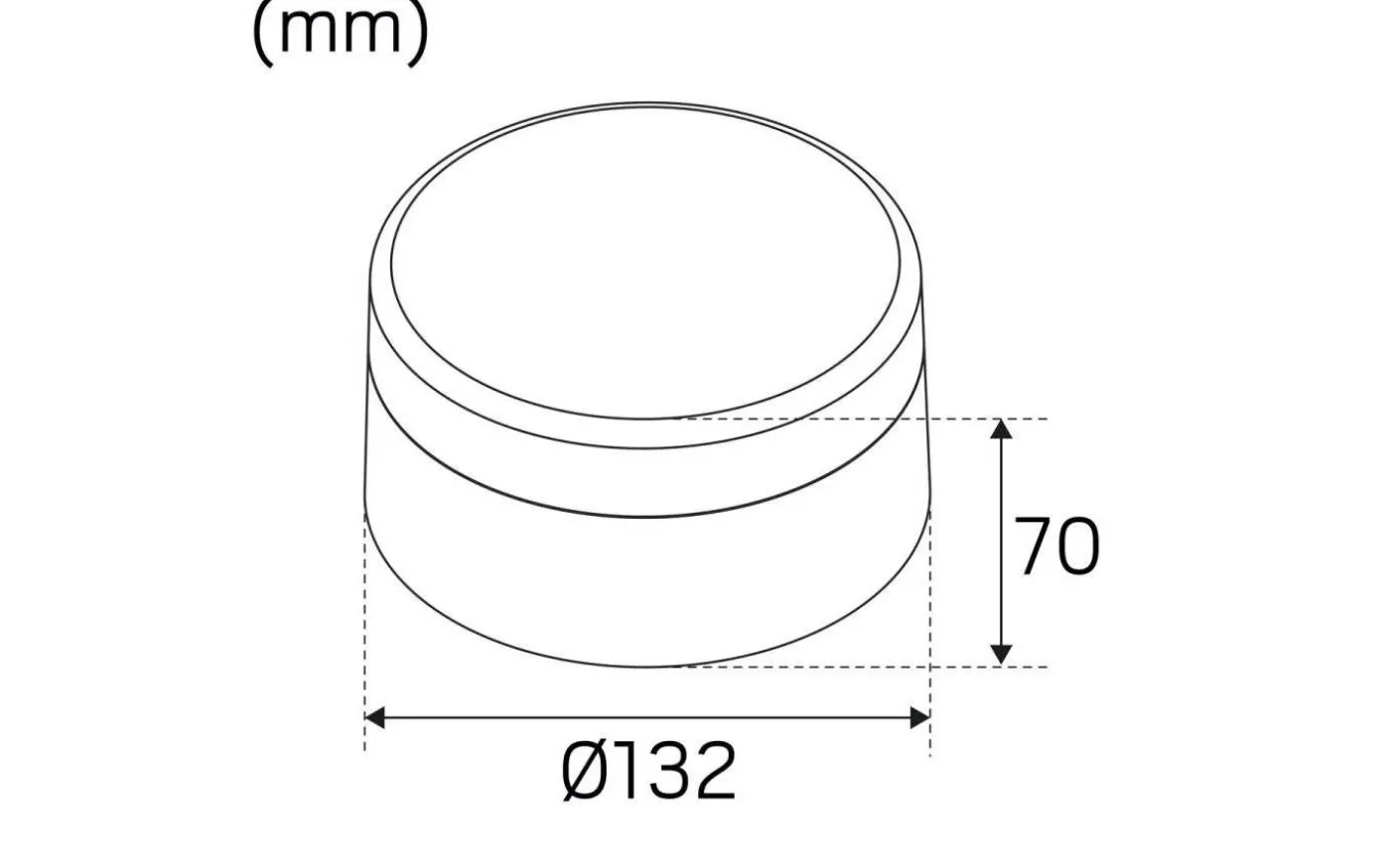 Heatwall Bastu Vägglampa LED 2700K 7,5W Borstad Stål IP65
