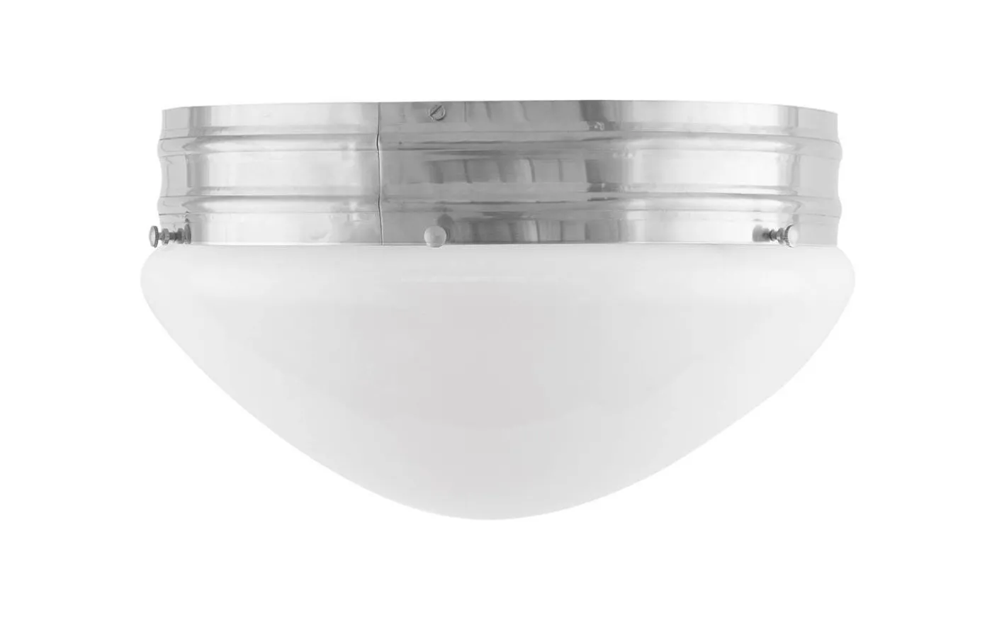 Heidenstam plafond 300 - Förnicklad