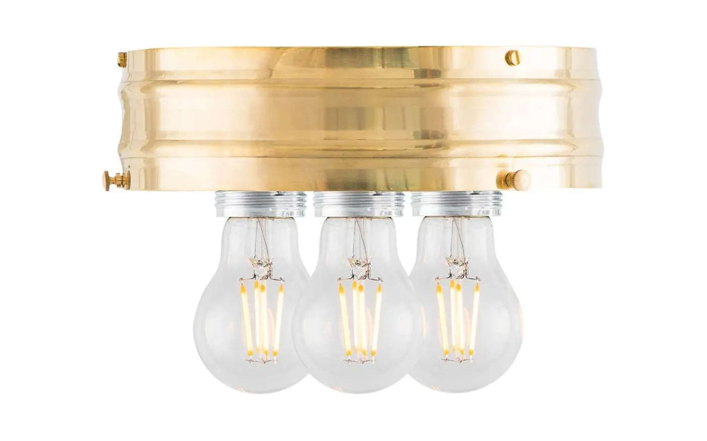 Heidenstam plafond 200 - Mässing