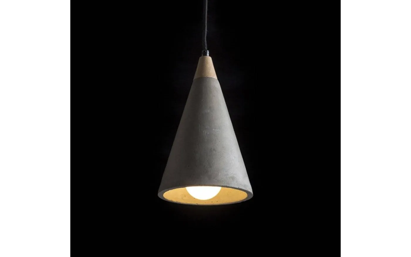 Heidi Fönsterlampa Betong/Trä 15cm E27