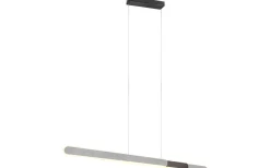 Helios Takpendel LED 82,5-130cm borstad aluminium