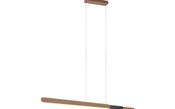 Helios Takpendel LED 82,5-130cm kaffebrun