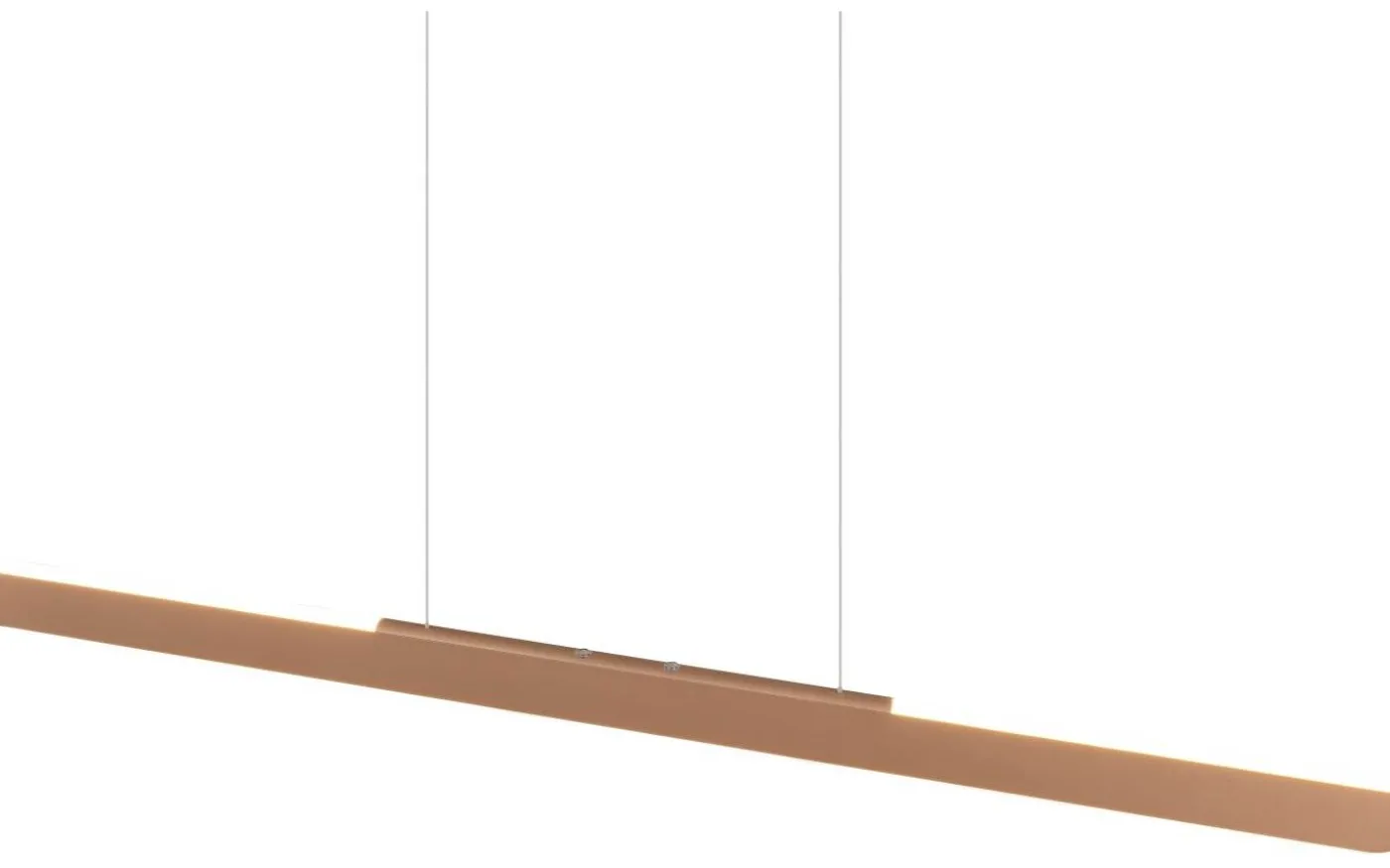 Helios Takpendel LED 100cm kaffebrun