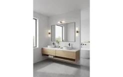 Helva Double Basic Vägglampa Natur