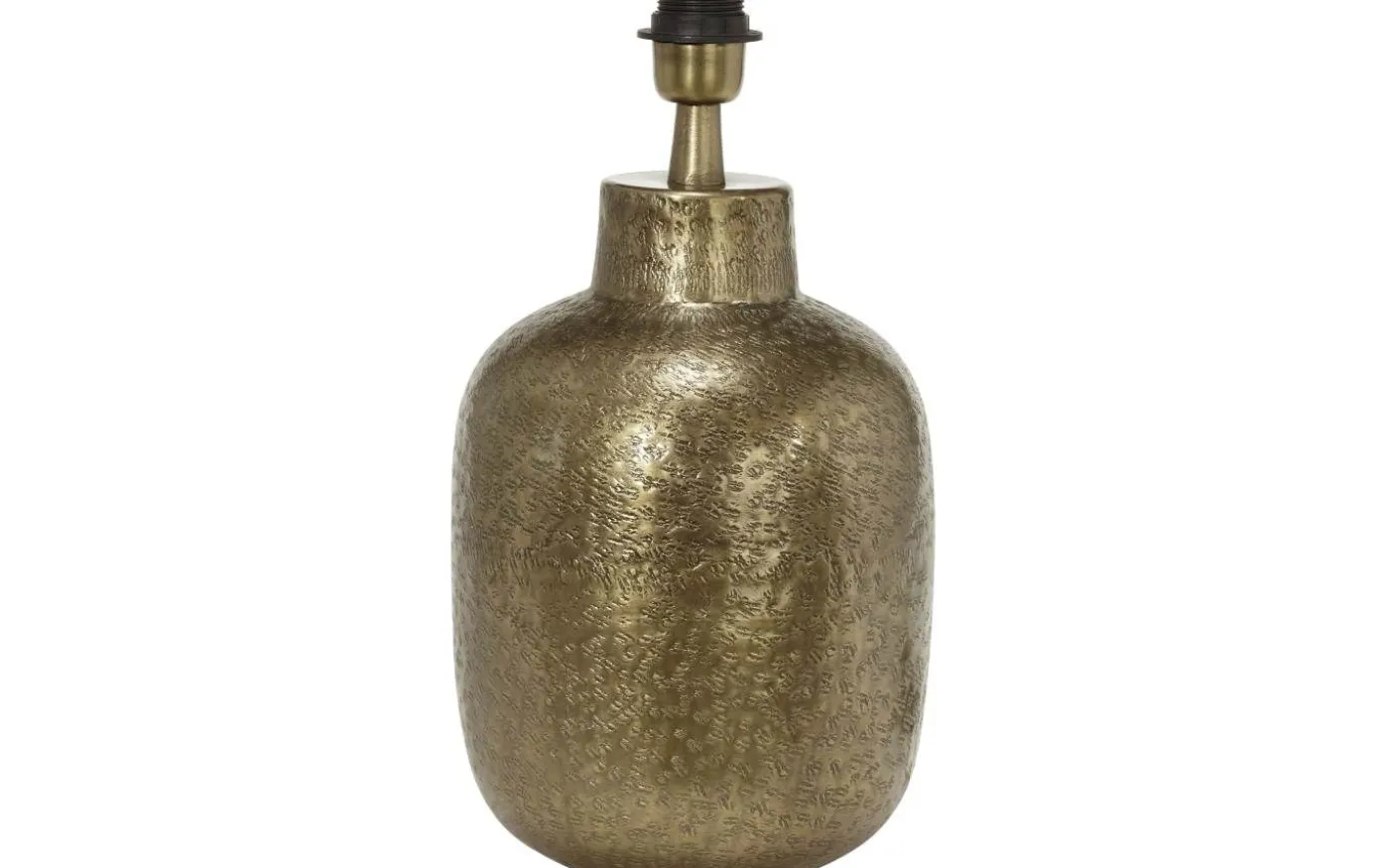 Henry Lampfot 34cm Antikmässing