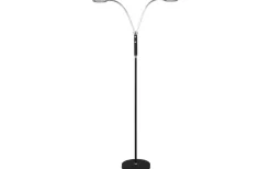 Hero Golvlampa 135cm LED 2x5W 3000K Svart/Krom