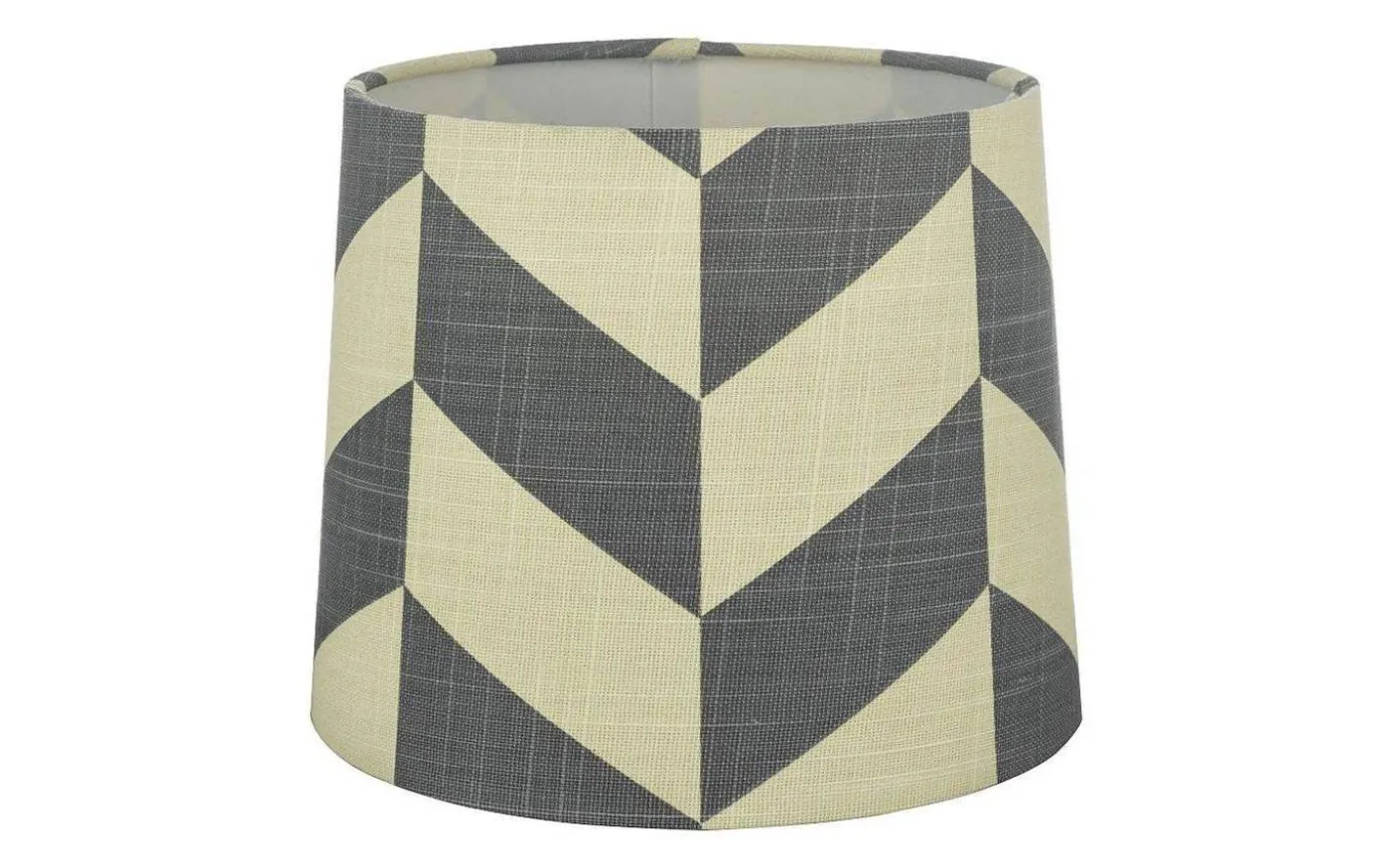 Herringbone Lampskärm Ø20cm Grå/Vit