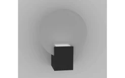 Hester Vägglampa 3-stegs Dim IP44 Svart