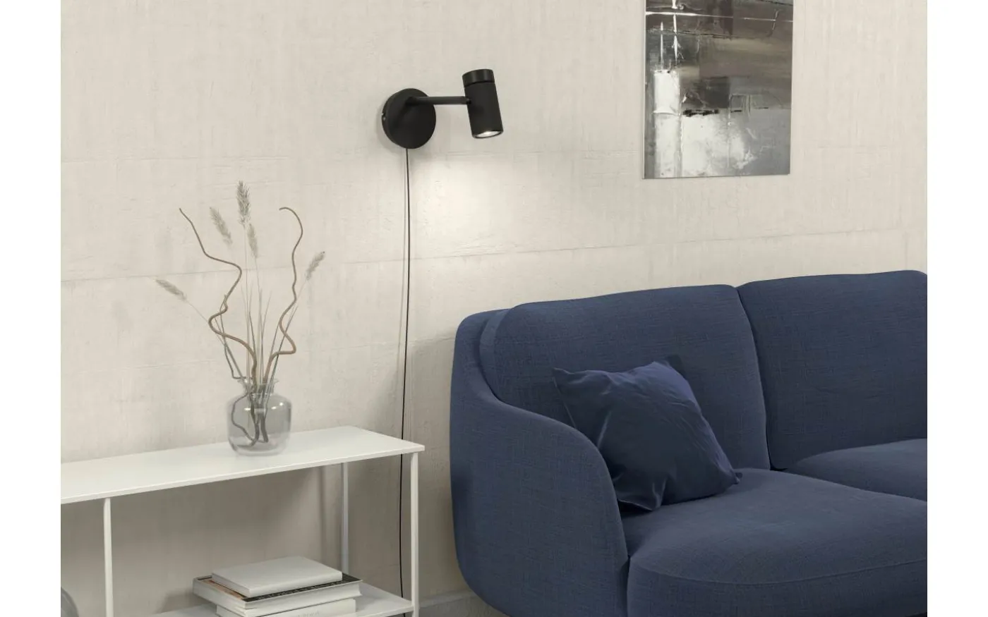 Holder Vägglampa Svart