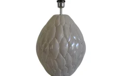 Honeycomb Lampfot 46cm Broken mud Grå