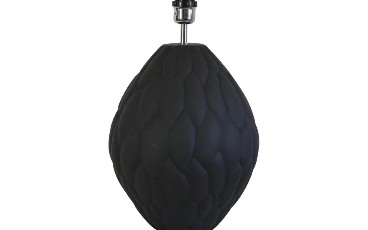 Honeycomb Lampfot 46cm Mattsvart