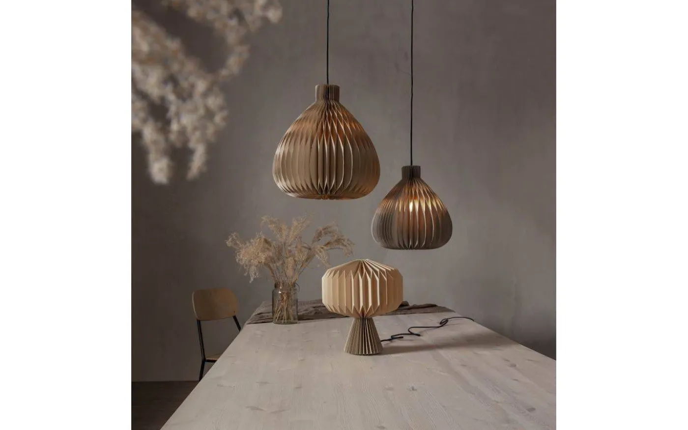 Honeycomb Takskärm 38cm Beige