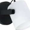 Hornwood Vägglampa Svart/Vit