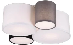 Hotell Plafond 4xE27 flerfärgad